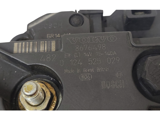 Генератор 8676498, 0124525029   Volvo V70      