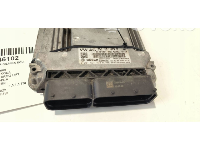 Блок управления двигателем Блок управления 05E907309H   Skoda Karoq