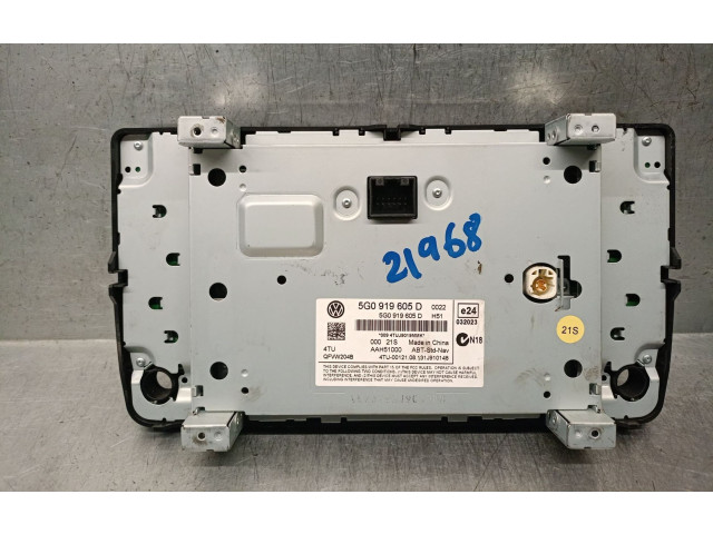 Экран дисплея вверх 5G0919605D, 5G0919605D Volkswagen Golf SportWagen