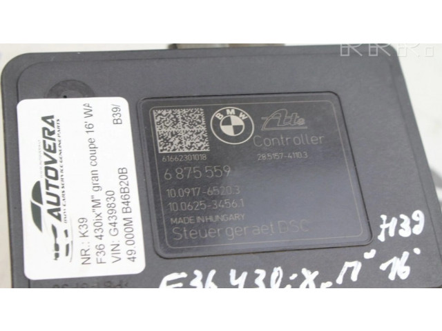 Блок АБС 6875558 BMW 4 F36 Gran coupe 2014-2017 года