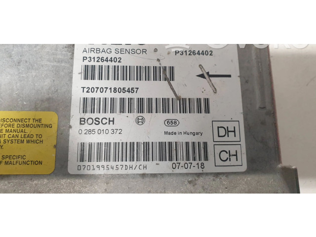 Блок подушек безопасности P31264402, 0285010372   Volvo V70