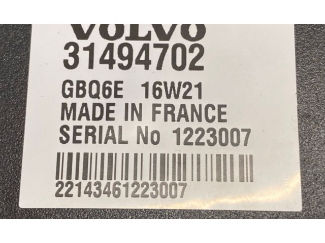 Блок управления 31494702   Volvo XC90