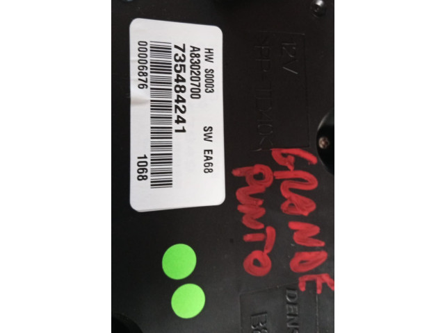 Блок управления климат-контролем 735484241, 735484241   Fiat Grande Punto