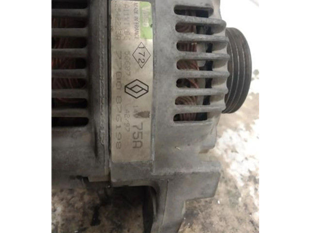 Генератор 7700876198, 7700876198   Renault Clio I      