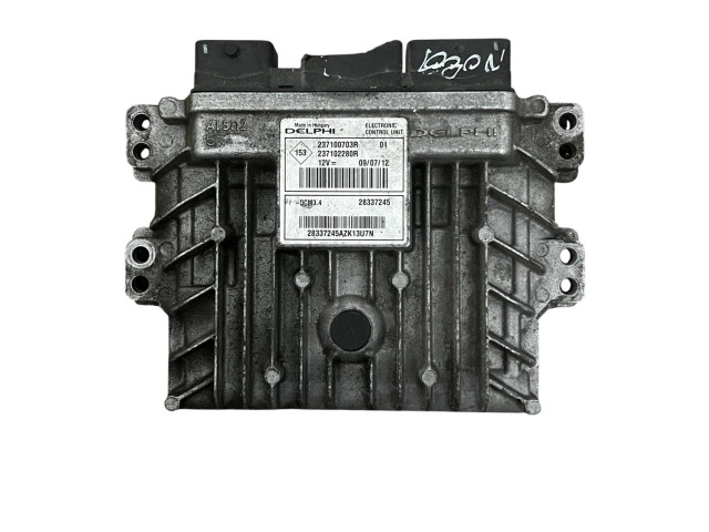 Блок управления двигателя 237100703R, 28337245 Dacia Logan II