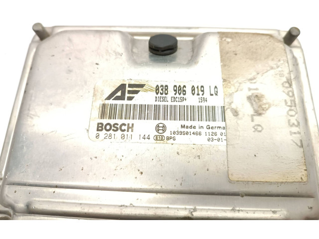 Řídící jednotka 038906019LQ, 0281011144 Seat Alhambra (Mk1) 2002