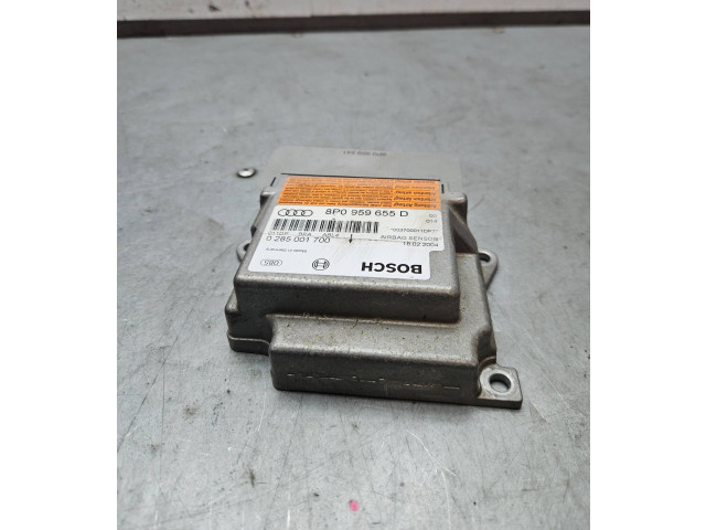 Блок подушек безопасности 8P0959655D, 285001700 Audi A3 S3 8P
