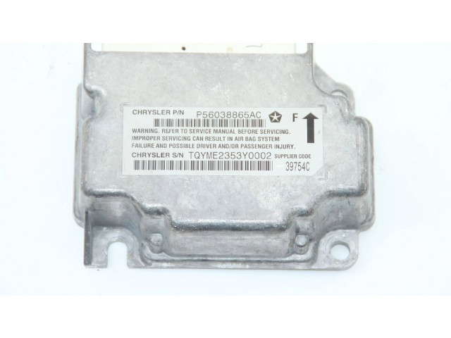 Блок подушек безопасности P56038865AC, P56038865AC Jeep Cherokee III KJ