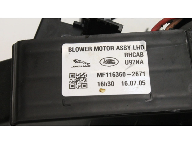 Вентилятор печки    MF1163602671, GX7319E624AA   Jaguar XE