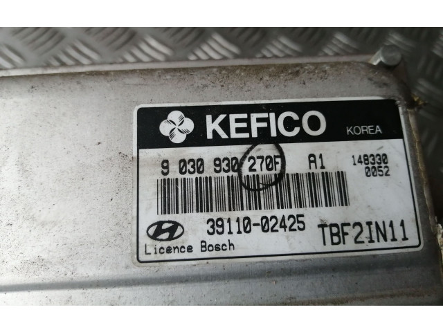 Блок управления двигателя 3911002425, 9030930270F   Hyundai Getz