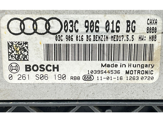 Блок управления двигателем Блок управления 03C906016BG   Audi A1