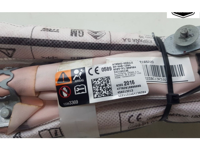 Боковая подушка безопасности 03552016, 03552016 Opel Crossland X