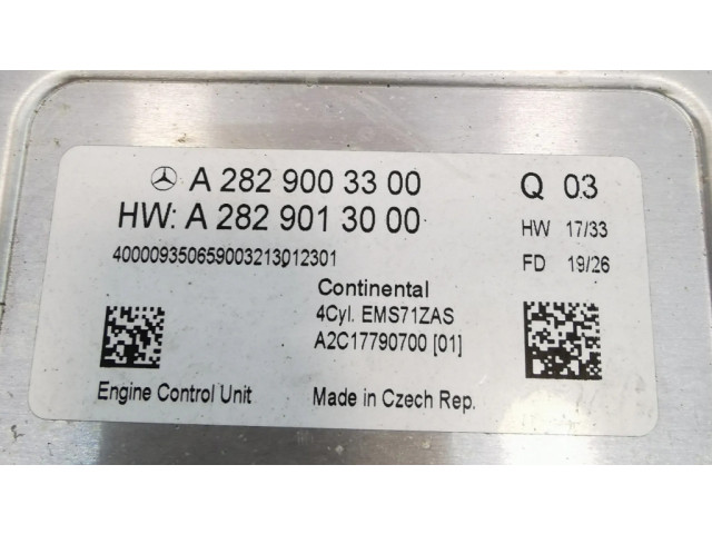 Řídící jednotka A2829003300 Mercedes-Benz A W177 2019