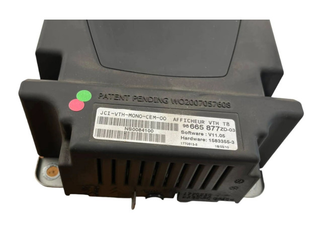 Дисплей    96665877zd   Peugeot 5008