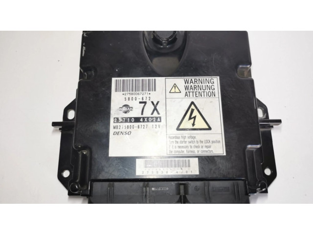Řídící jednotka MB275800 Nissan Navara D40 2007