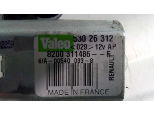 Моторчик заднего дворника 8200311486, MOTORLIMPIATRASERO    Renault Clio III