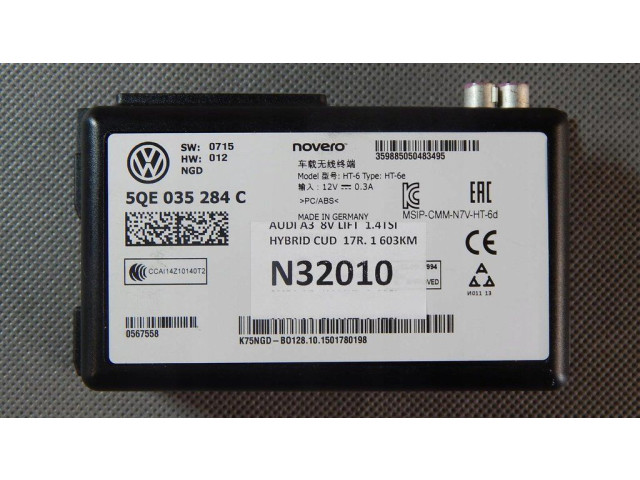 Блок управления 5QE035284C Audi A3 S3 8V