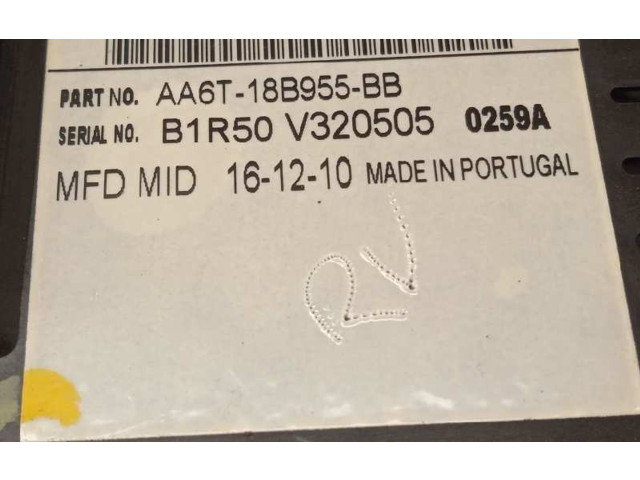 Дисплей AA6T18B955BB, 1940788 Ford Fiesta