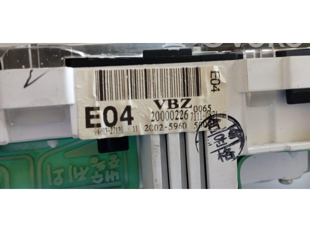 Панель приборов    Hyundai Coupe       