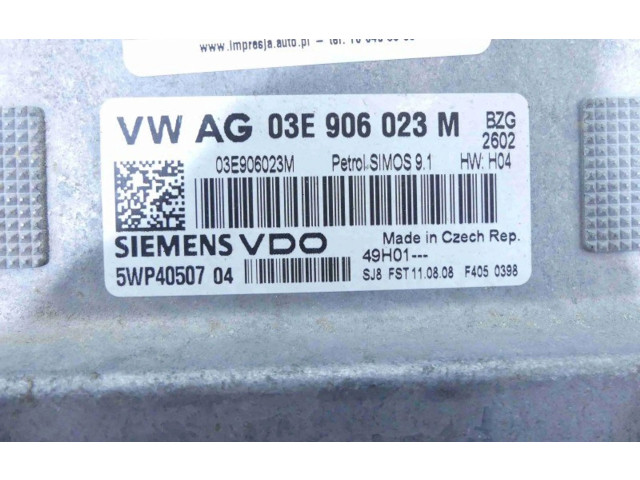 Řídící jednotka 03E906023M, IMPRK1278896 Seat Ibiza IV (6J,6P) 2008