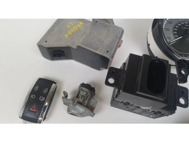 Комплект блоков управления 0281014671, 9X2Q12A650P Jaguar XF X250