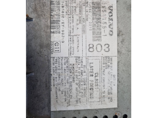 Радио/ проигрыватель CD/DVD / навигация 86511551   Volvo V70       