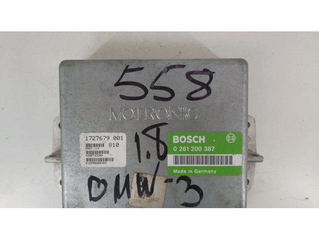 Řídící jednotka 0261200387, 1727679001 BMW 3 E36 1997