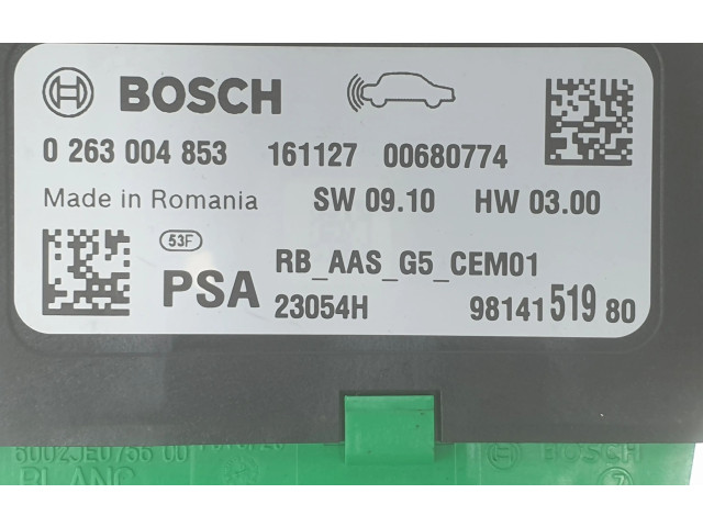 Блок управления 9814151980 Citroen C-Elysée