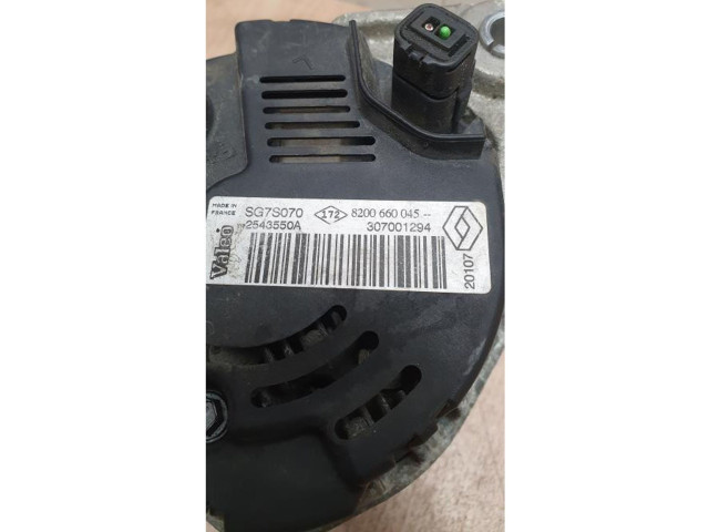 Генератор 8200660045, 8200660045 Renault Clio II