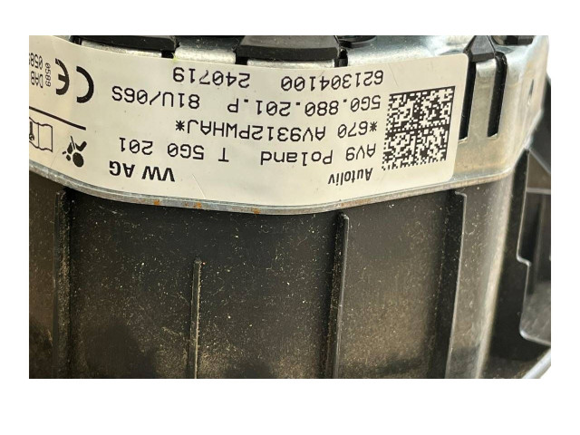 Подушка безопасности водителя 5g0880201p Volkswagen Golf VII