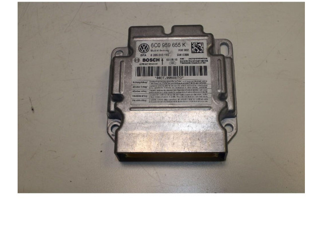 Блок управления надувных подушек 6C0959655K   Skoda Rapid (NH)   