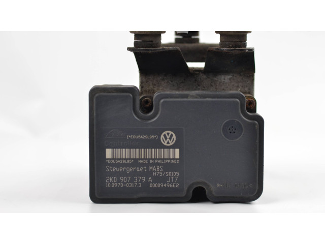 Блок АБС 2K0907379A, 00009496E2 Volkswagen Caddy 2004 - 2010 года