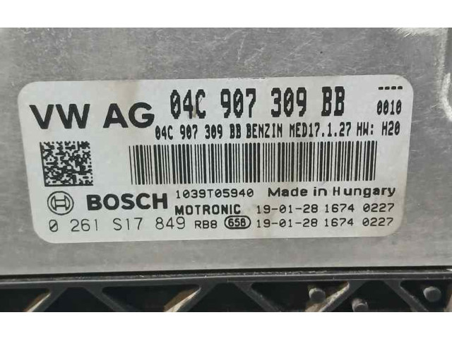 Блок управления двигателя 04C907309BB, BOSCH Audi Q2 -
