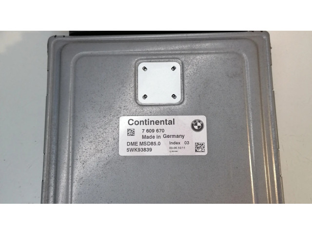 Řídící jednotka 7609670 BMW 7 F01 F02 F03 F04 2010