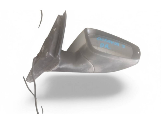 Зеркало электрическое Skoda Octavia Mk3 (5E) 2013 - 2019 года