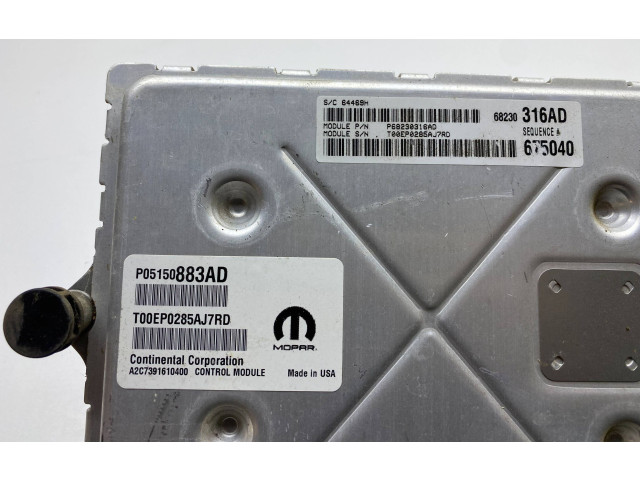 Řídící jednotka P05150883AD, P68230316AD   Dodge Charger 2016