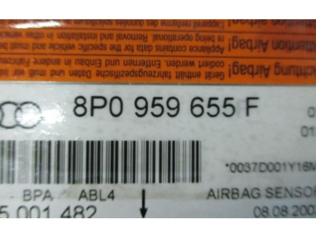 Блок подушек безопасности 8P0959655F Audi A3 S3 8P