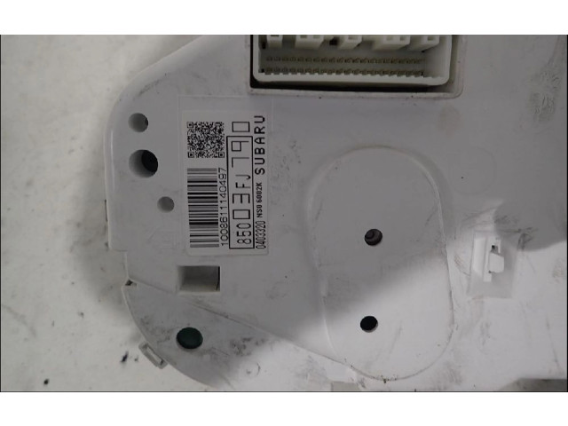 Přístrojová deska Subaru XV I 2014