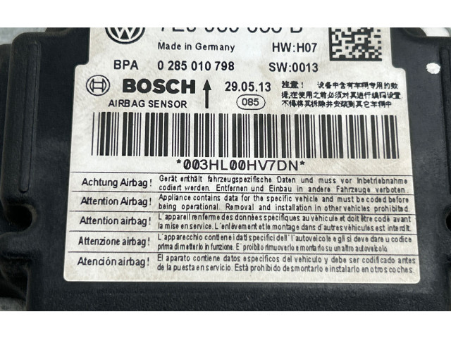 Блок подушек безопасности 7E0959655B, 0285010798   Volkswagen Caddy