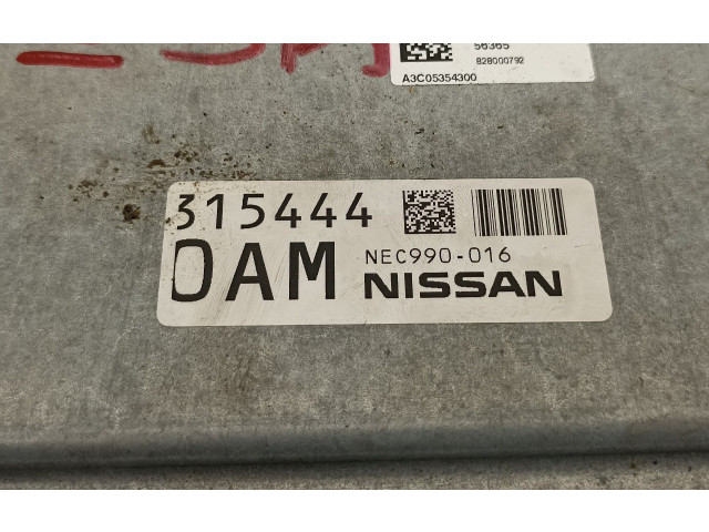 Pojistková skříňka Блок управления двигателя 237106PB1A, 237106PB10 Nissan Juke II F16 2022