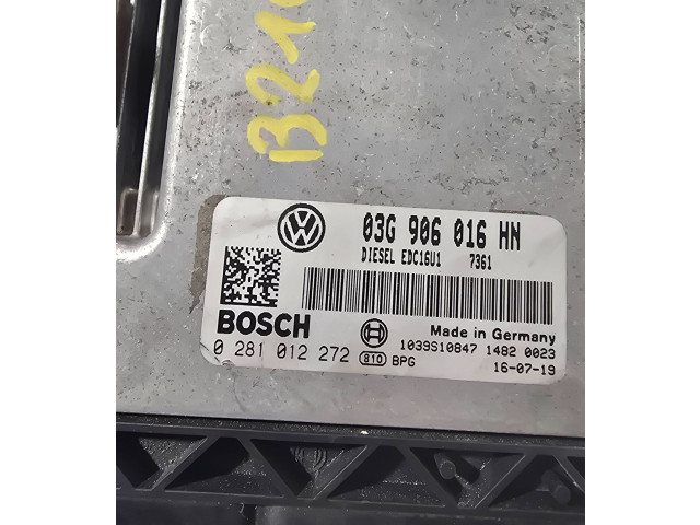 Řídící jednotka 03G906016HN, 0281012272   Volkswagen Caddy 2006