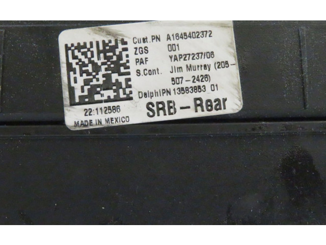 Блок предохранителей A1645402372, A1645402372 Mercedes-Benz ML W164