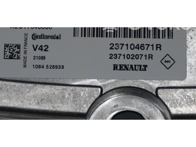 Блок управления двигателя 237104671R, A2C17340800 Dacia Dokker