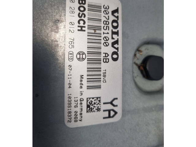 Блок управления двигателя 30785100, 0281012765   Volvo V70