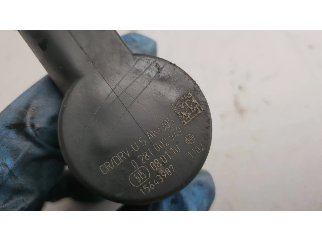 Топливная рампа 0281002949, 15643987   BMW 3 E92 E93 2.0  для двигателя N47D20