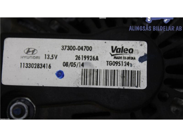 Генератор 37300-04700, 3730004700 Hyundai i10