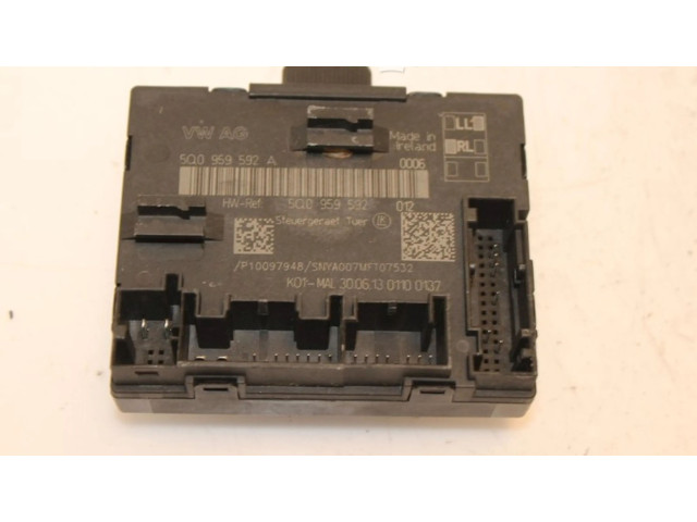 Блок управления 5Q0959592A, 5Q0959592A Volkswagen Golf VII