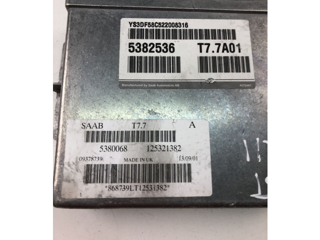 Řídící jednotka 5382536 Saab 9-3 Ver1 2002