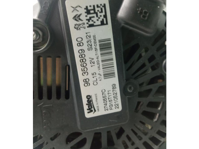 Генератор    9835688980   Peugeot 2008 II