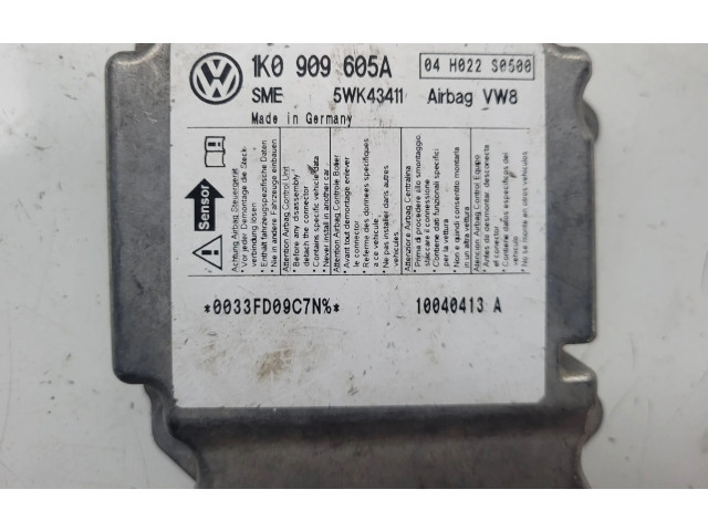 Блок подушек безопасности 1K0909605A, 5WK43411 Volkswagen Golf IV